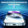 thumbnail image 4 of Starprout Invisible Artifact Screen Protector, Privacy Tempered Glass Screen Protector, Tendency HD Tempered Film (HD,For iPhone16), 4 of 7