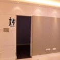 thumbnail image 3 of Pegatina de WC - Decoración extraíble de bricolaje - Pegatinas de pared Decoración del hogar Sala de estar Pegatina de pared de plumas Eliminación, 3 of 5