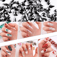 thumbnail image 3 of Arte de uñas con diamantes planos de formas especiales, diamantes de imitación, cristales, cuentas y colgantes, 3 of 5