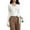 White, variant on MIXUE Boho Tops For Women Summer Solid Color Lace V Neck Long Sleeve Hollow Trendy Casual Yoga Sports Pullover Shirts For Women Tee Shirts Sportswear,White,M