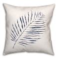 thumbnail image 2 of Creative Products Watercolor Fern Navy 18x18 Spun Poly Pillow, 2 of 3