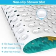 thumbnail image 3 of Alfombrilla de baño para bebé, alfombrilla de baño extragrande para niños de 40x16 pulgadas, alfombrilla para bañera, alfombrilla para bañera y ducha Likrtyny Para estrenar, 3 of 8
