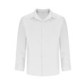 thumbnail image 6 of Mens Waffle Button Down Shirts Casual Fashion Loose Long Sleeve Lapel Dress Shirt Classic Regular Fit Blouses Tops White L, 6 of 6