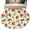 Red Green, variant on Area Rug for Living Room, Red Strawberry Non-Slip Indoor Large Carpet for Bedroom/Dining Room, Summer Fruits Farmhouse Leaves Floral Retro Washable Low-Profile Floor Mat Runner Rugs - 2.7 x 5 Ft