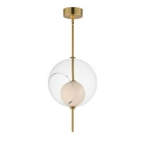 E11092-10NAB-ET2 Lighting-Martini - 10W 1 LED Pendant-18.25 Inches Tall and 11.75 Inches Wide