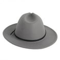 thumbnail image 1 of Sombrero de copa retro, sombrero de copa de moda, sombrero de copa de lana, sombrero de copa de estilo británico, valor excepcional, 1 of 8