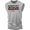 Heather Grey, variant on Gymish Comfort Zone Is Dangerous T-Shirt – Motivational Gym Shirt for Men, Workout & Lifting Tee