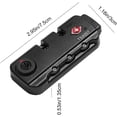 thumbnail image 1 of Luggage Locks Travel Locks for Luggage Lock TSA007 Zipper Bags Fixed Lock 3 Digit Luggage Lock, 1 of 4