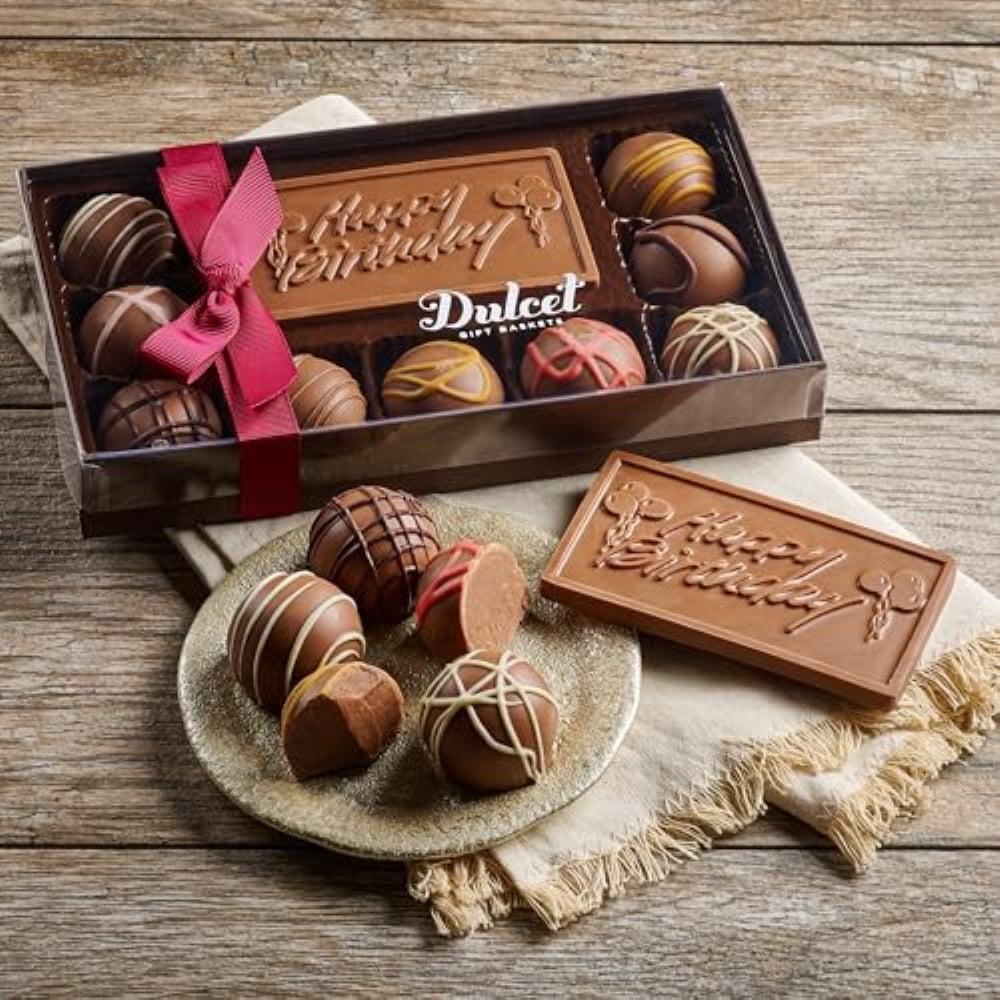 GODIVA Gourmet Dark Chocolate Birthday Collection, Assorted 36