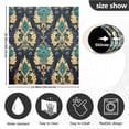 thumbnail image 5 of Yayeee Magnetic Dishwasher Cover for The Front Decoration Home Kitchen Machine Sticker Protector, Green Peacock Pattern, 5 of 6