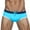 BU1, variant on kamemir Mens Bikini Male Summer Cool Sports Colorful Fit Beach Shorts Triangle Fashion Sexy Swimming Trunks(BU2,L)