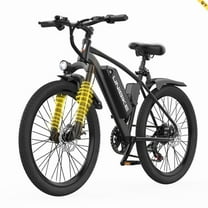 Unibike Ebikes for Adults 26'', 400W Mountain Electric Bicycle with 36V 10Ah Removable Lithium Battery, 7-Speed E-bike, UL2849