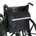 thumbnail image 3 of Wheelchair Side Bag, Waterproof Storage Pouch for Rollator, Armrest Bag, 3 of 8