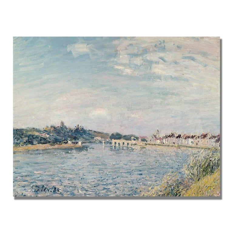 Free Shipping! Trademark Global Landscape 1888 Canvas Art by