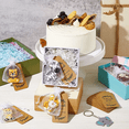 thumbnail image 3 of Llaveros De Animales Regalo Para Decoración De Baby Shower 24 pzs, AMARILLO, 3 of 5