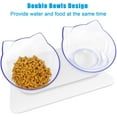 thumbnail image 5 of Dog Bowls Elevated Dog Bowl Raised Stand Pet Feeder for Cats and Dogs, 5 of 7