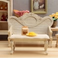 thumbnail image 5 of Miniature Sofa for Dollhouses Decoration Realistic Sofa Chair for Model Project Scene Decorats Craft Enthusiasts, 5 of 8