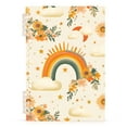 thumbnail image 7 of FORMRS 1-Subject Spiral Notebook 8" x 5" College Ruled 60 Refillable Sheet A5 Hard Cover, 2 Pack, Retro Rainbow, 7 of 7