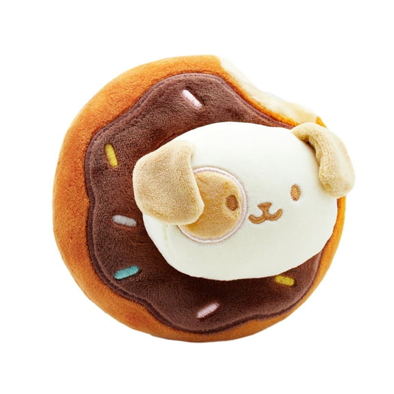 Anirollz 6” Small Squishy Donut Blanket Plush Dog Puppy Stuffed Animal Toy: Puppiroll