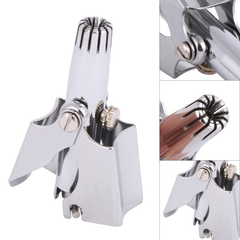 stainless steel nose hair trimmer