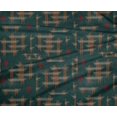 thumbnail image 4 of oneOone Polyester Lycra Fabric Geometric Kasuri Print Fabric BTY 56 Inch Wide, 4 of 4