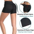 thumbnail image 3 of Joyshaper Slip Shorts for Women Seamless Boyshorts Panties for Under Dress Anti Chafing Yoga Bike Shorts Black-Smooth, 3 of 8