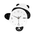 thumbnail image 3 of Reloj de pared con forma de panda, grande, fácil de leer, para hoteles M, 3 of 9
