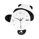 thumbnail image 3 of Reloj de pared con forma de panda, reloj de pared grande, reloj de pared silencioso, reloj de pared grande para M, 3 of 9