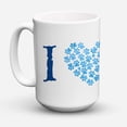 thumbnail image 2 of Blue Borzoi Coffee Mug 15 oz, 2 of 5