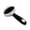 Slicker, variant on Slicker Pet Grooming Brush Angled Fine Steel Wires Rubberized Handle