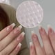 thumbnail image 3 of Pegatinas de uñas de estrellas plateadas 3D, láser bronceador, cruz blanca, estrellas de estrellas, Y2k, adhesivo elegante, decoraciones de manicura SO-167, 3 of 4