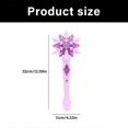 thumbnail image 3 of LED Magical Princess Wand Musical Toy With Dynamic Music ABS Magical Stick For Girl Pretend Play Activity Dressingup Pink, 3 of 4