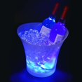 thumbnail image 1 of Bandeja para cubitos de hielo, cubo de champán helado con luz LED colorida, el color se puede configurar, degradado de color, para bebidas de vino y champán, hielo de cereza, Chiller Bar Club, 1 of 5
