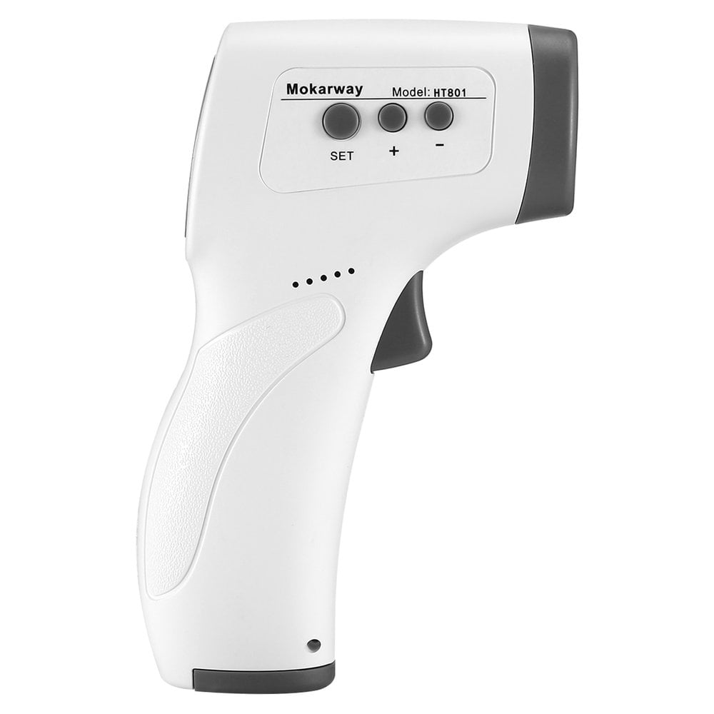 Mokarway HT801 Digital Infrared Thermometer Non-contact Forehead Temperature Gun 