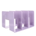 thumbnail image 4 of HEATSHAKING Book Organization Stand Acrylic Purple 10.22X8.25X6.48in 1Pack, 4 of 8