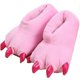 thumbnail image 1 of Pantuflas de felpa suave unisex para casa, disfraz de animal, zapatos con garras y patas, 1 of 4