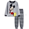 thumbnail image 1 of Conjunto de pijamas para niños de Mickey Mouse de Disney, ropa de dormir para niños, pantalones de manga larga, pijama fino de otoño con dibujos animados para niños, Pijama Infantil6T (120CM) zhangyuxiang CONDUJO, 1 of 2