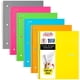 thumbnail image 1 of Five Star Cuadernos espirales, 1 tema, 100 hojas con reglas universitarias, colores de tendencia variados, paquete de 6 (38057) Five Star NA, 1 of 7