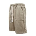 thumbnail image 2 of Ramiter Shorts Cargo pour Hommes Shorts Droits en FitTwill avec Extensible Kaki,G, 2 of 7
