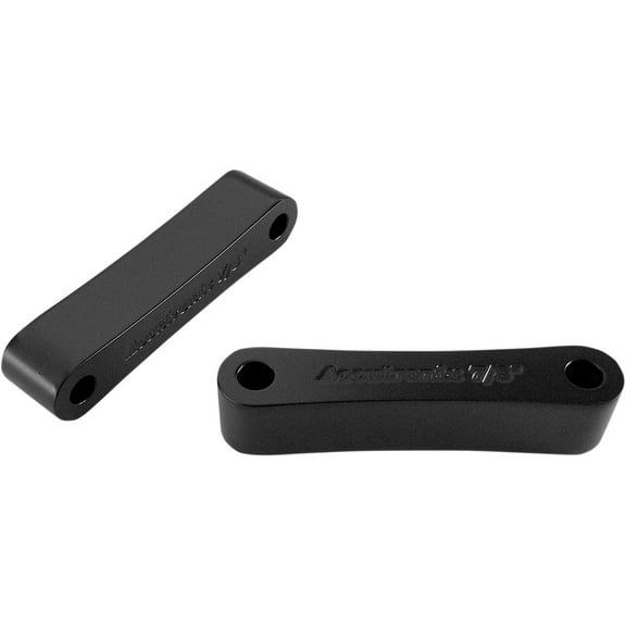 Accutronix 49mm Smooth Black 5/8" Thick Fender Spacers (TFS49-SF5/8B)
