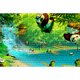 thumbnail image 2 of Cuadros Decorativos Rompecabezas de Kung Fu Pandas de 1000 piezas juegos para el hogar juguetes educativos Wdftyju embutido en tela, 2 of 9