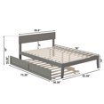 thumbnail image 5 of Boston Full Bed with Twin Trundle in Grey, 5 of 6