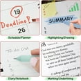 thumbnail image 7 of 18-Piece Bible Highlighters & Fineliner Pens Set: 12 Pastel + 6 Multicolor Fineliners, Quick-Dry No Bleed, Bible Journaling Supplies Study & Office Supplies, 7 of 7
