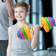 thumbnail image 3 of MOVTOTOP Adjustable Plastic Dumbbell Set for Kids Exercise Hand Weights 2pcs, 3 of 7