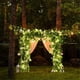 thumbnail image 4 of Fiudx Guirnalda de Luces Solares con Diseño Decorativo de Hojas de Arce y Ratán, 100 Led de Brillo Cálido, Encendido y Apagado Automático, Decoración para Jardín y Patio, Mejora El Ambiente Exterior,, 4 of 6