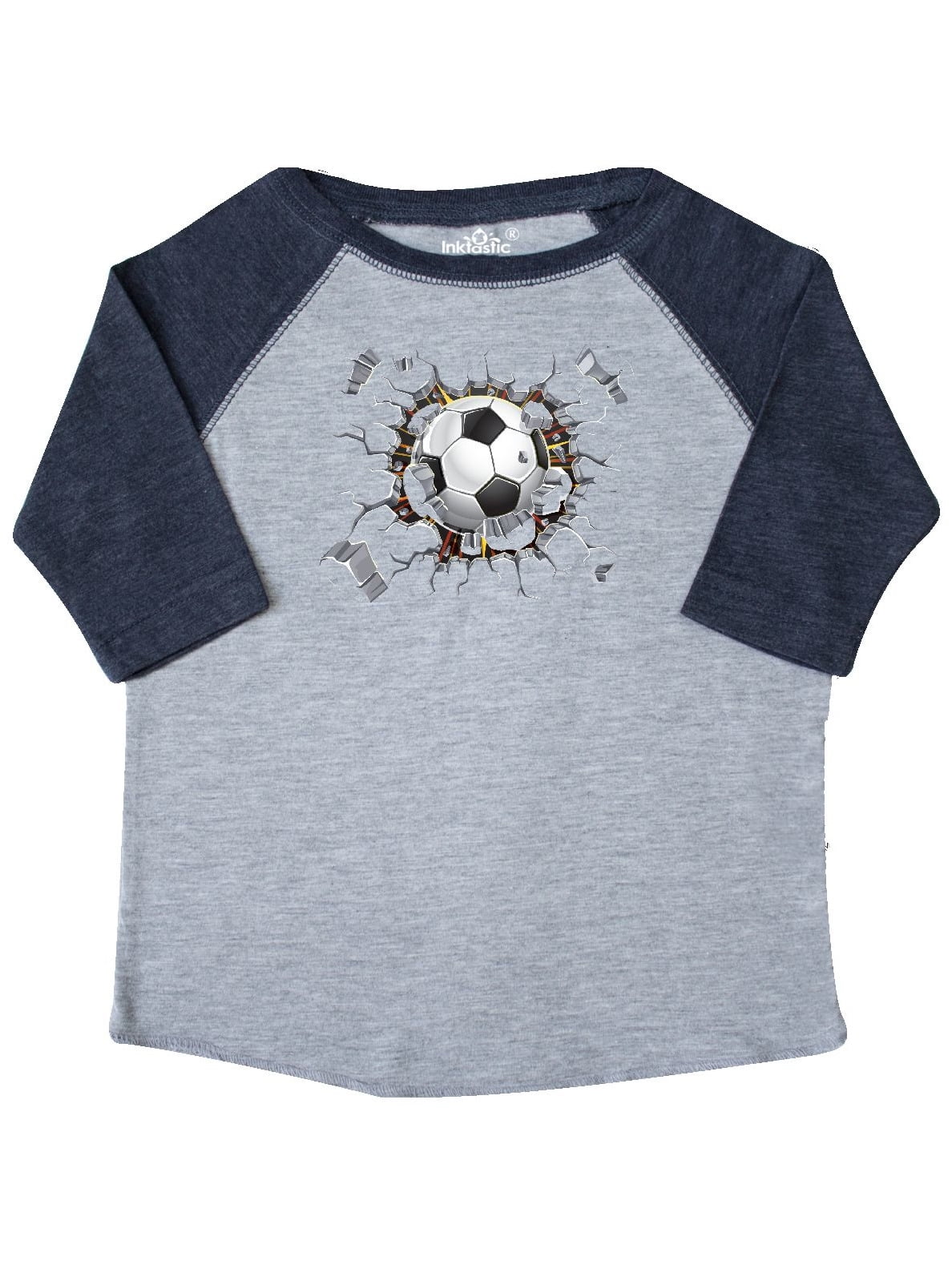 inktastic Soccer Breakthrough Toddler Long Sleeve T-Shirt