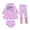 Light Purple, variant on Gunia Swimsuits For Girls Upf 50 Sun Long Sleeve Rash Guard Swim Pants With Matching Bikini Top Toddler Kids Bathing Suit Swimwear For Beach Pool 3-10 Years