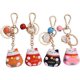 thumbnail image 1 of 4PCS Lucky Cat Keychain with Bells Pendants Japanese Fortune Lucky Beckoning Cat Maneki Neko Keyring Soft Plastic Bag Charms Key Ring Pendants for Han, 1 of 4