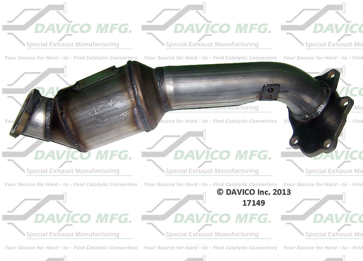 Davico Mfg 17149 Direct-Fit Catalytic Converter