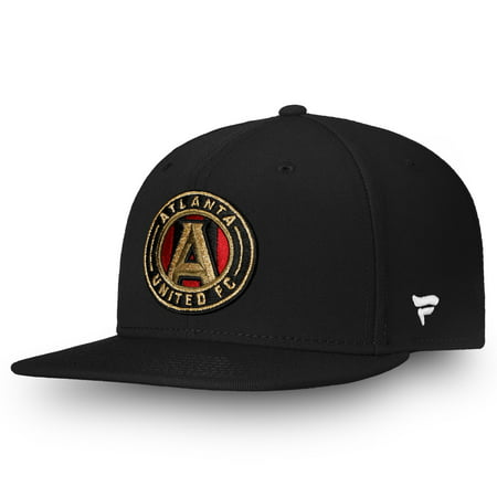 Atlanta United FC Fanatics Branded Primary Emblem Snapback Adjustable Hat - Black -
